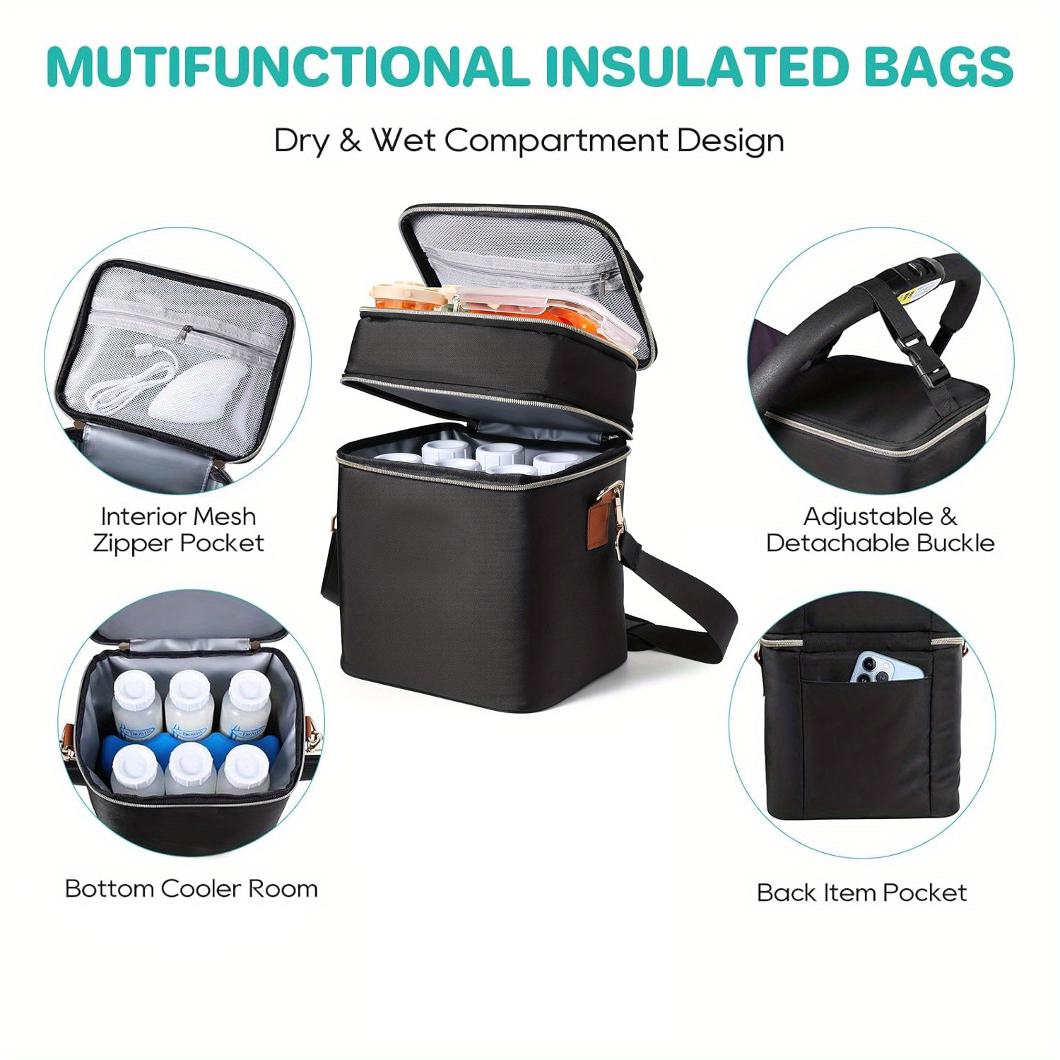 Breastmilk Cooler Bag With Ice - Food Storage In Cooler 리뷰 및 가격