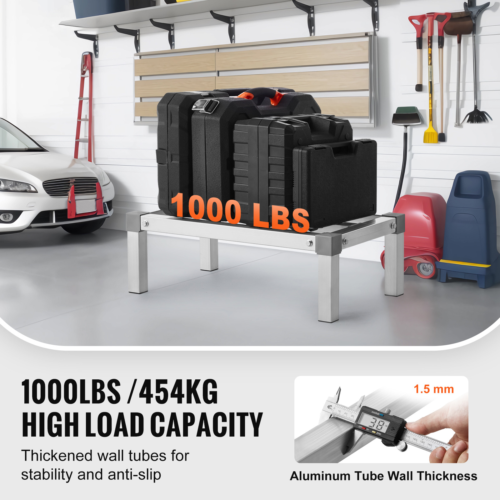 SucceBuy 1000LBS Aluminum Dunn - Food Storage Rack For Kitchen 리뷰 및 가격