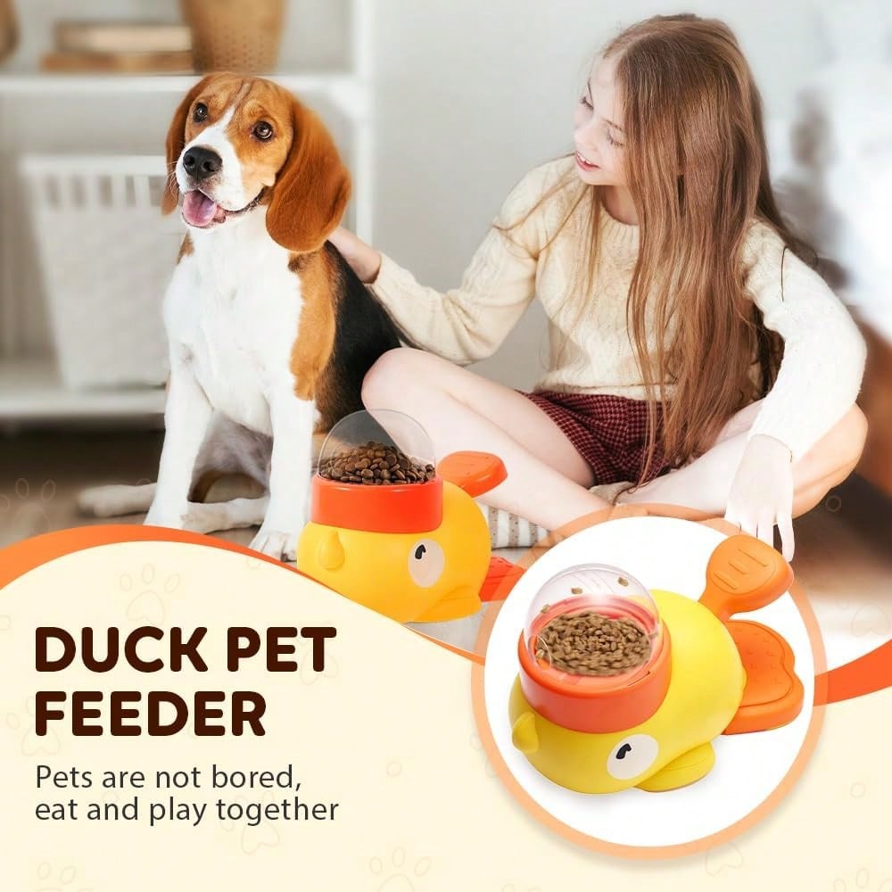 2-In-1 Dog Interactive Slow Fe - Food Storage Yellow 리뷰 및 가격