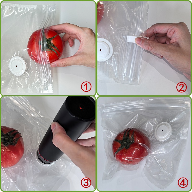 New Reusable Air Vacuum Storag - Food Storage Zip Bags 리뷰 및 가격