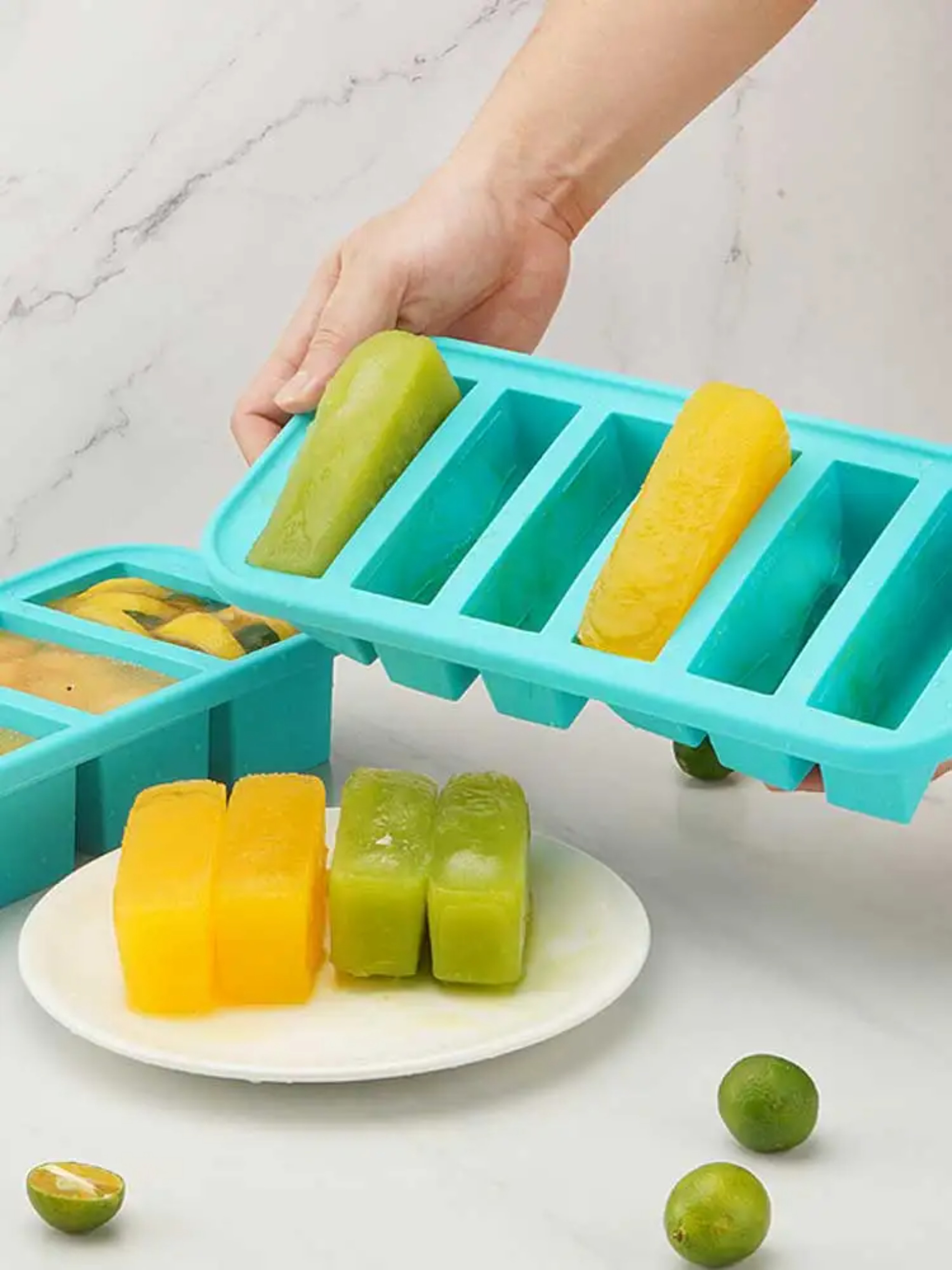 1PC 2/4/6Grid Silicone Freezer - Food Storage In Cooler 리뷰 및 가격
