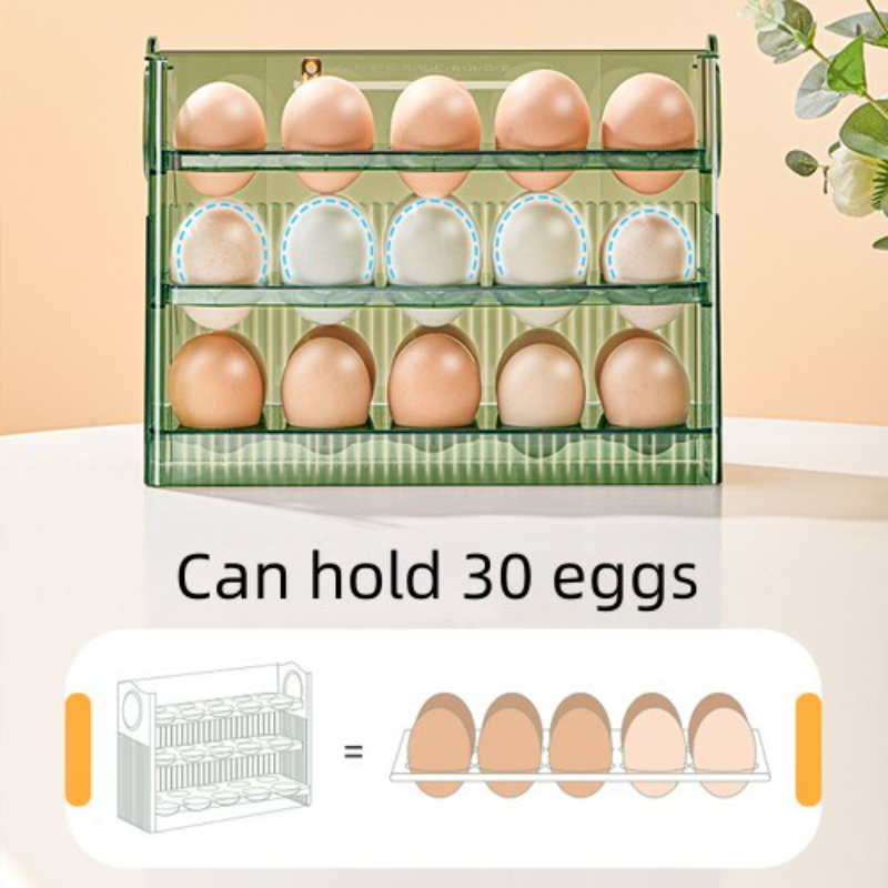 1Pc Egg Storage Box Side Door  - Food Storage Rack For Kitchen 리뷰 및 가격