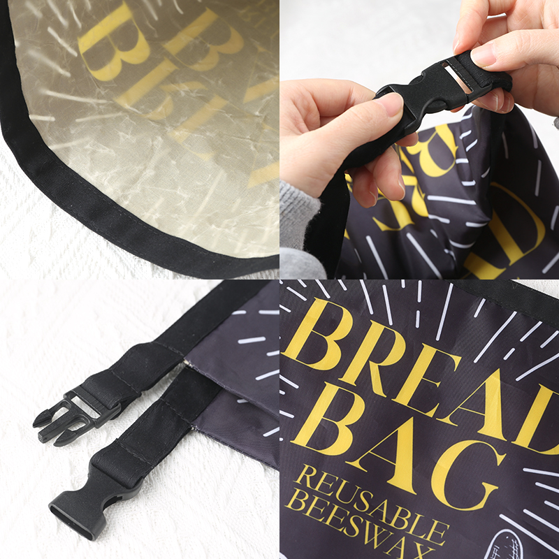 WEEDI Black Beeswax Bread Bag  - Beeswax Food Wrap 리뷰 및 가격