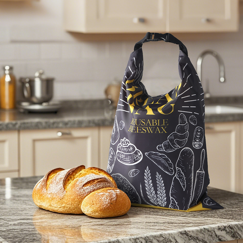 WEEDI Black Beeswax Bread Bag  - Beeswax Food Wrap 리뷰 및 가격
