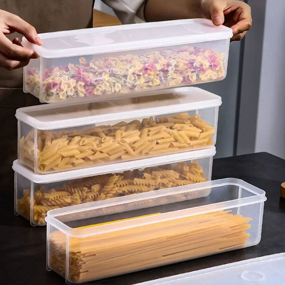 1 Plastic Transparent Storage  - Food Storage With Colander 리뷰 및 가격
