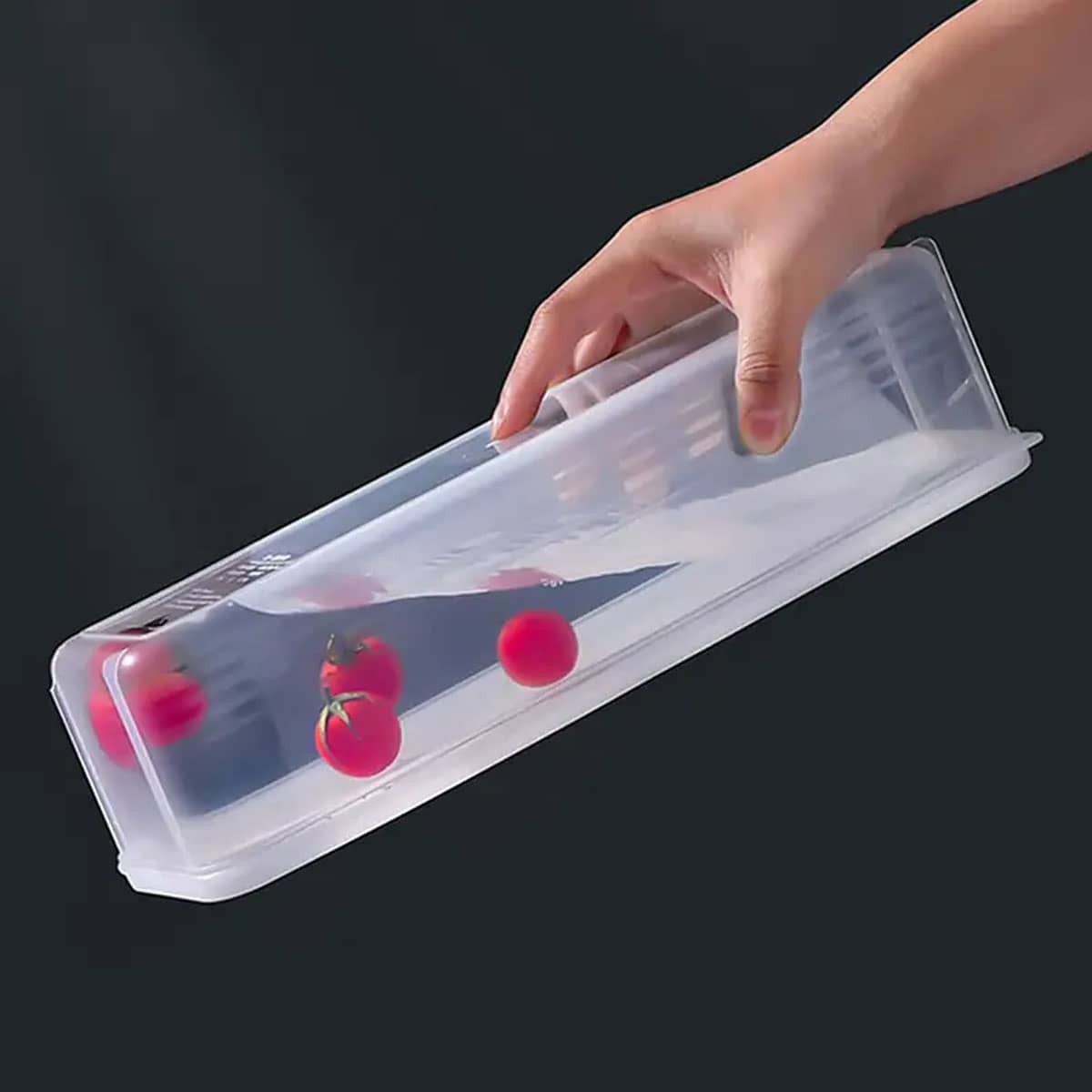 1 Plastic Transparent Storage  - Food Storage With Colander 리뷰 및 가격
