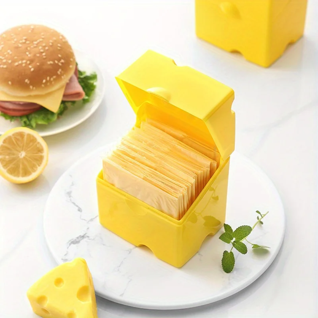 ABS Cheese Storage Box with Fl - Food Storage Yellow 리뷰 및 가격