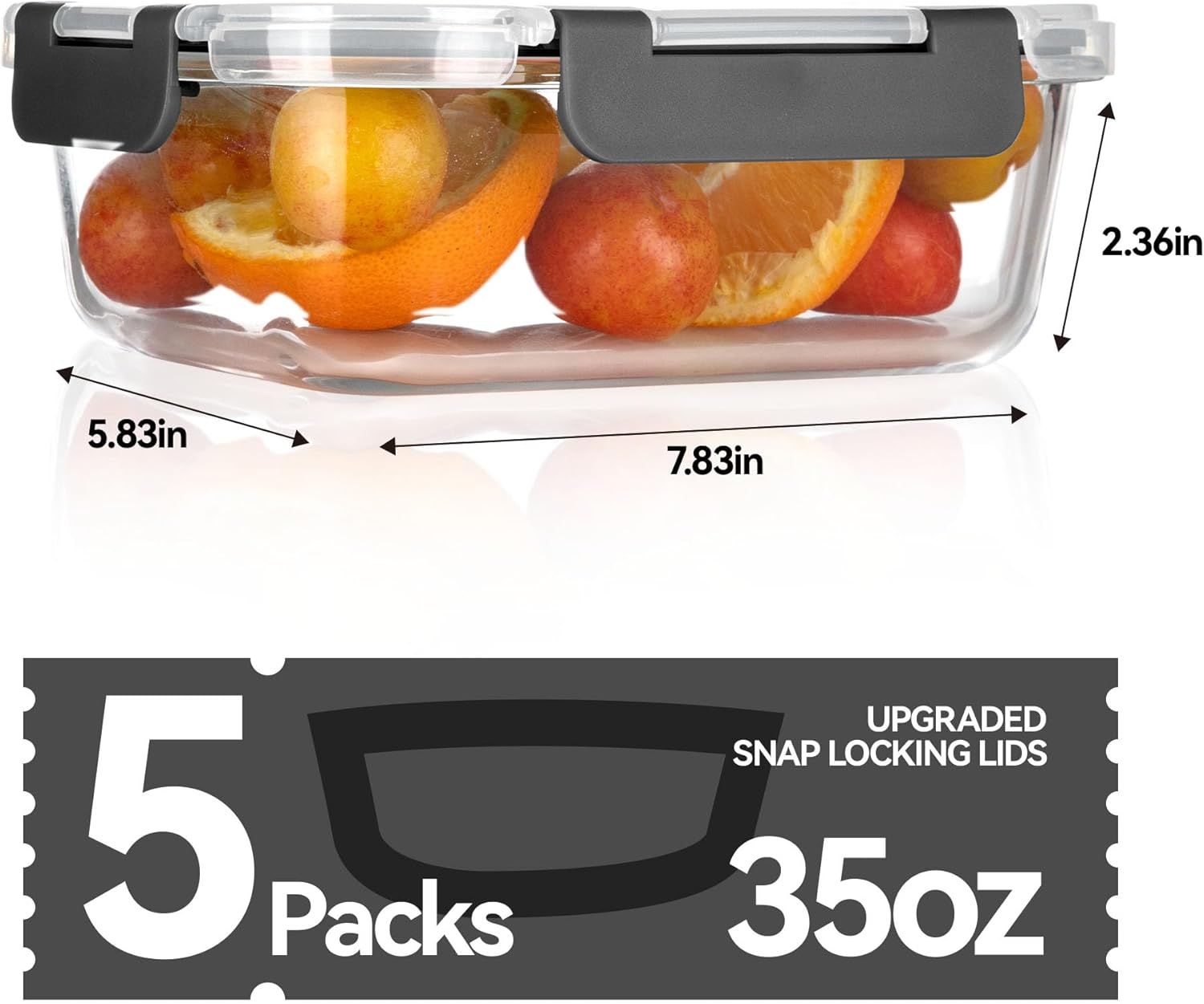 Glass Food Storage Containers, - Food Storage Box Plastic 리뷰 및 가격